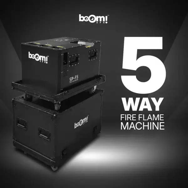 5 Way Fire Flame Machine