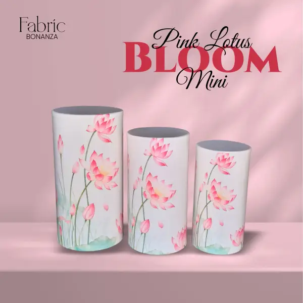 Pink Lotus Bloom Table Mini